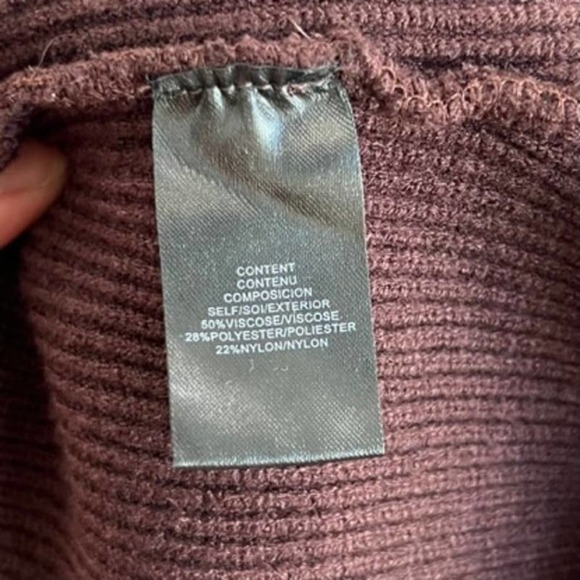 NWT WAYF x Jourdan Sloane Diane Brown Ribbed Stretchy Sweater Mini Dress Small - Picture 8 of 8